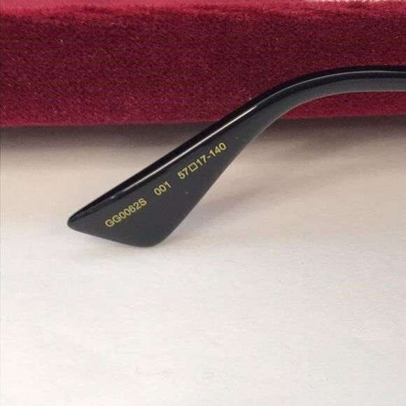 - New Original Gucci GG0062S 001 Gold Sunglasses - Picture 10 of 11